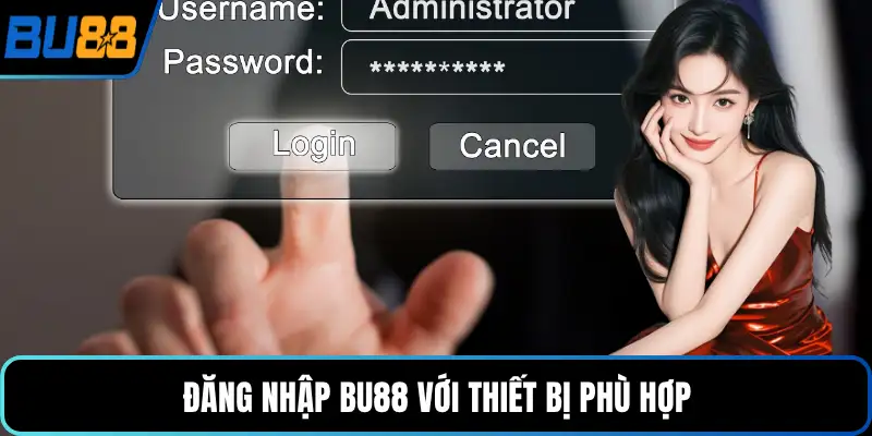 Đăng nhập BU88 với thiết bị phù hợp
