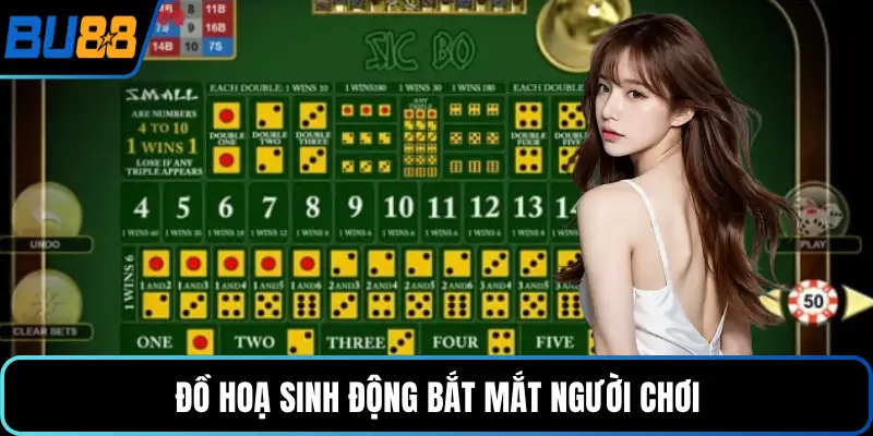 Đồ hoạ sinh động bắt mắt người chơi