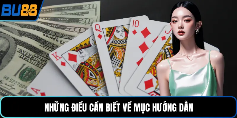 Những điều cần biết về mục hướng dẫn